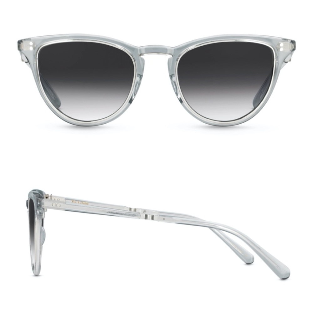 MR. LEIGHT Runyon S 51 Greystone Platinum Black Gradient Sunglasses NWT